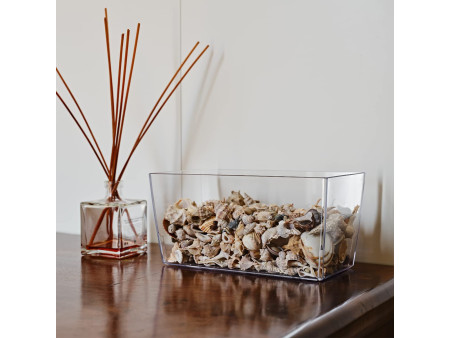 tera Pot de fleurs 'Coimbra 25', transparent