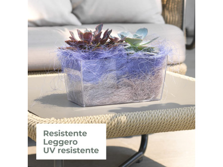 tera Pot de fleurs 'Coimbra 30', transparent