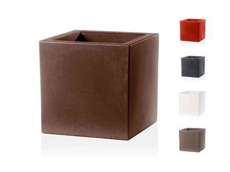 tera Cube à plantes 'Schio Cubo 40', bianco