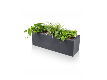 tera Jardinière 'Schio Cassa 100', bianco