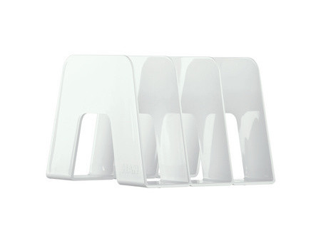 HAN Porte-revues SORTER, A4, 3 compartiments, transparent