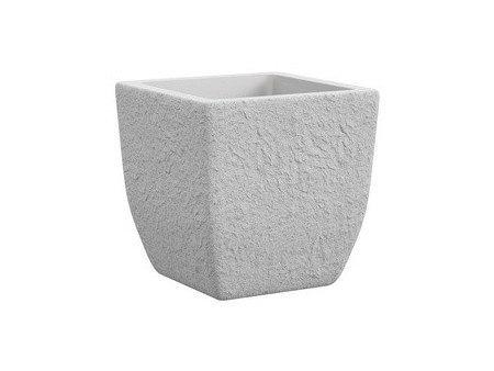 tera Cube à plantes 'Lithos 40', slade stone