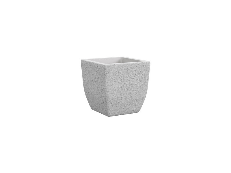 tera Cube à plantes 'Lithos 40', slade stone