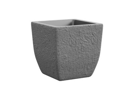 tera Cube à plantes 'Lithos 40', slade stone