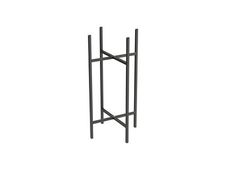 tera Support métallique 'Iron Stand 03', mat, noir