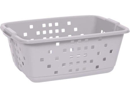 EDA Corbeille à linge PRIMA, 45 litres, PP, blanc