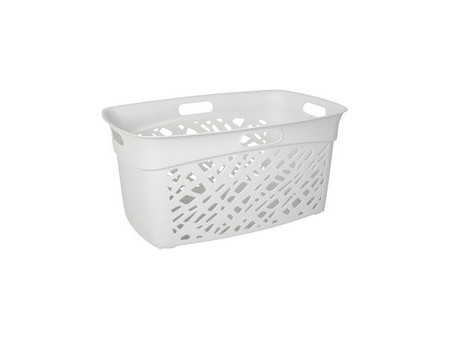 EDA Corbeille à linge ALMERIA, 45 litres, PP, gris