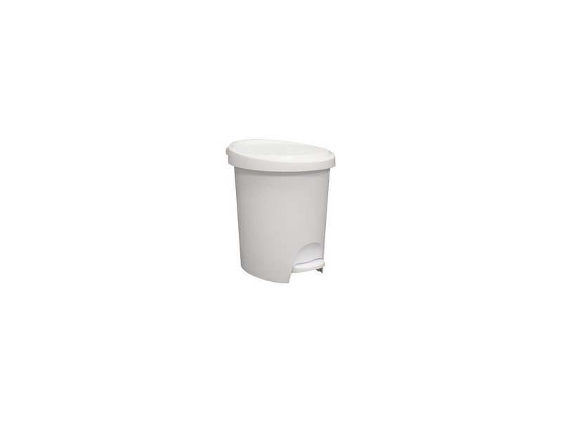 EDA Poubelle cosmétique à pédale Stepy, 6 litres, anthracite