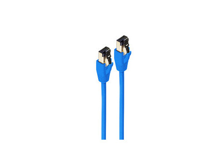 shiverpeaks Câble patch, cat. 8.1, F/FTP, 1,5 m, bleu