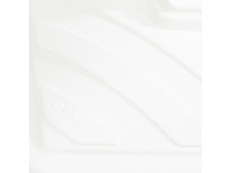 EDA Pied de parasol, plastique, carré, (L)565 mm, blanc