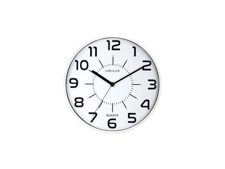 UNiLUX Horloge à quartz 'POP', diamètre: 300 mm, noir