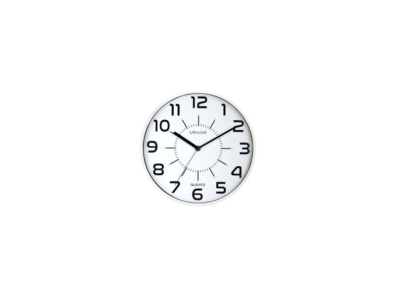 UNiLUX Horloge à quartz 'POP', diamètre: 300 mm, argent