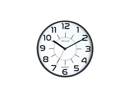 UNiLUX Horloge à quartz 'POP', diamètre: 300 mm, argent