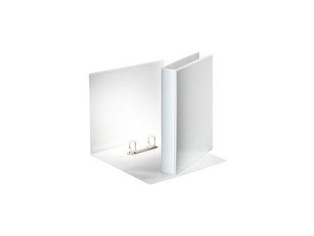 Esselte Classeur personnalisable, 2 anneaux, A5, blanc