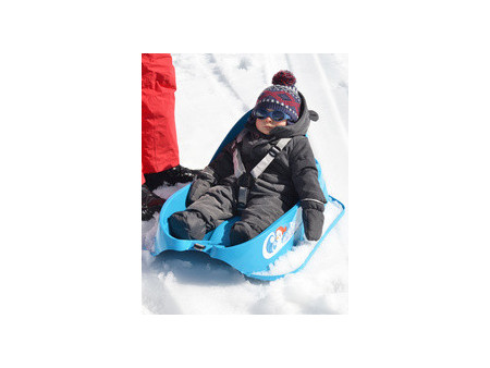 EDA Luge pour tout-petits Bobee Bob, plastique, bleu