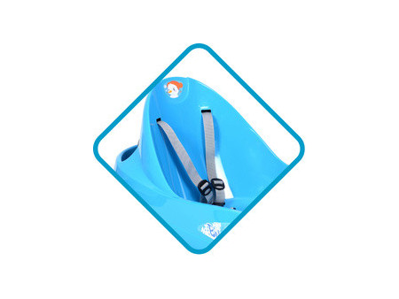 EDA Luge pour tout-petits Bobee Bob, plastique, bleu