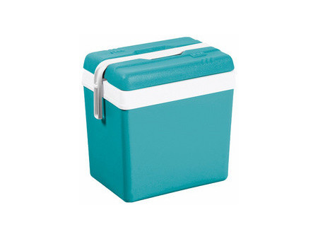 EDA Glacière, plastique, 24 litres, gris / bleu lagune