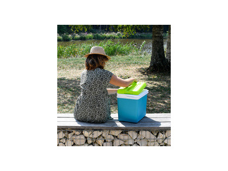 EDA Glacière, plastique, 24 litres, bleu lagune