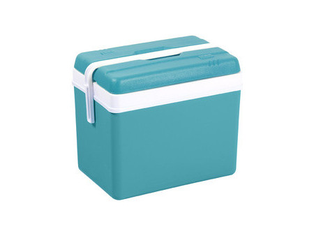 EDA Glacière, plastique, 35 litres, gris / bleu lagune