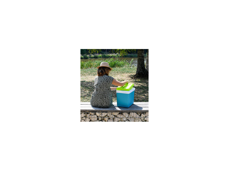EDA Glacière, plastique, 35 litres, bleu lagune