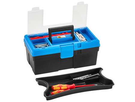 allit Boîte à outils McPlus Promo 12.5, PP, noir/bleu