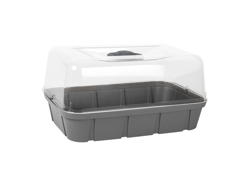 EDA Mini-serre, taille M, volume: 5,7 L, anthracite