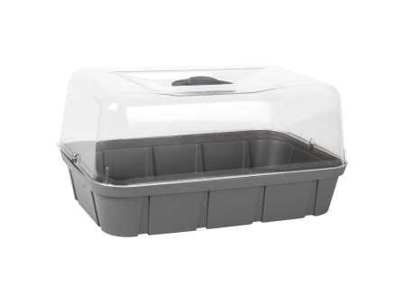 EDA Mini-serre, taille M, volume: 5,7 L, anthracite