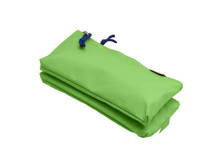 Oxford Trousse à deux compartiments, polyester, vert clair