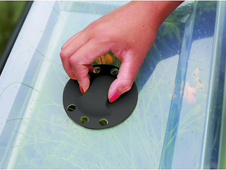 EDA Couvercle pour jardinière 'VEG&Table' City, transparent