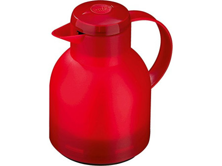emsa Pichet isotherme SAMBA, 1 litre, rouge translucide