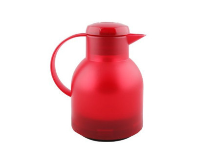 emsa Pichet isotherme SAMBA, 1 litre, rouge translucide