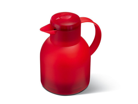 emsa Pichet isotherme SAMBA, 1 litre, rouge translucide