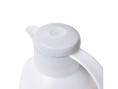 emsa Pichet isotherme SAMBA, 1 litre, blanc translucide