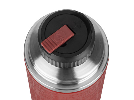 emsa Bouteille isotherme SENATOR, 0,50 l, manchette rouge