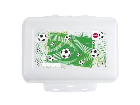 emsa Boîte à tartine VARIABOLO Clipbox, motif: foot