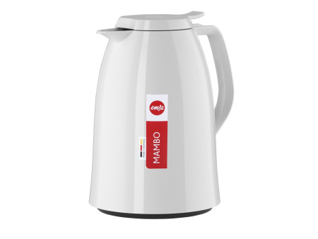 emsa Pichet isotherme MAMBO, 1 litre, blanc brillant