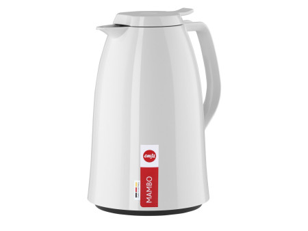 emsa Pichet isotherme MAMBO, 1,5 litre, blanc brillant