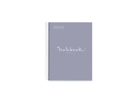 MIQUELRIUS Cahier à spirale 'Notebook EMOTIONS', A4, lavande