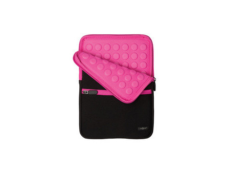 PAGNA Housse 'Go' pour PC-tablette, noir / rose foncé