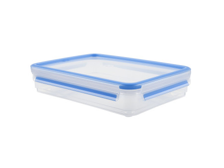 emsa Boîte à charcuterie CLIP & CLOSE, 1,65 L, transparent