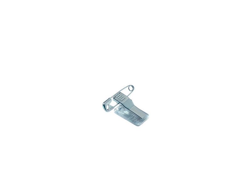 DURABLE Porte-badge avec clip & épingle, 90 x 54 mm
