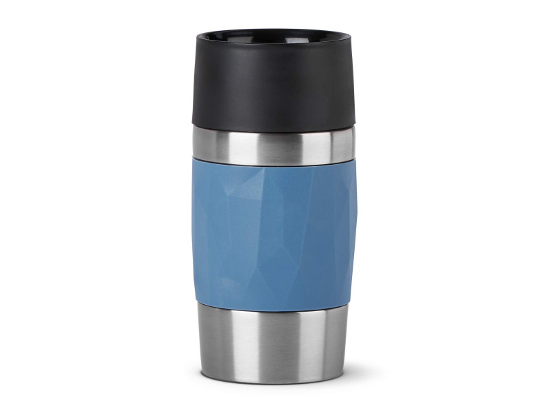 emsa Gobelet isotherme TRAVEL MUG Compact, 0,3 litre, bleu