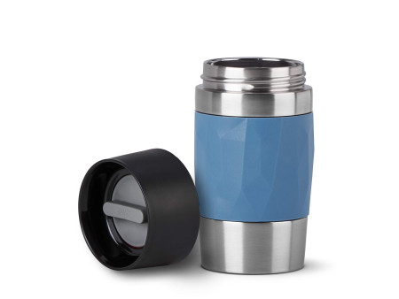 emsa Gobelet isotherme TRAVEL MUG Compact, 0,3 litre, bleu