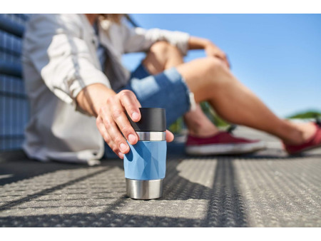 emsa Gobelet isotherme TRAVEL MUG Compact, 0,3 litre, bleu