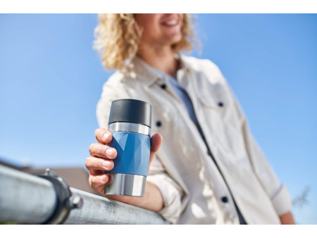 emsa Gobelet isotherme TRAVEL MUG Compact, 0,3 litre, bleu