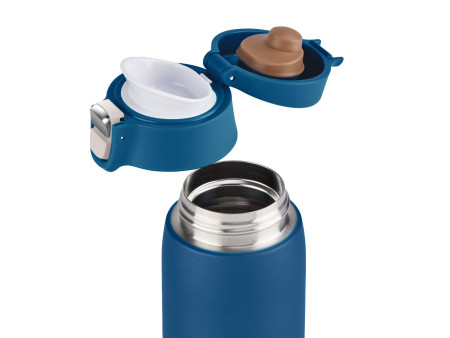 emsa Bouteille isotherme TRAVEL MUG LIGHT, 0,4 L, bleu