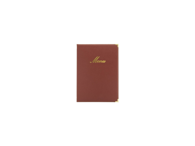 Securit Protège-menus CLASSIC, A4, noir