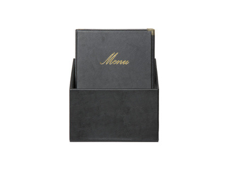 Securit Protège-menus CLASSIC, A4, boîte de 20, marron