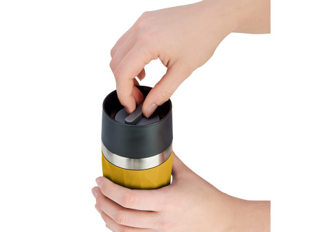 emsa Gobelet isotherme TRAVEL MUG COMPACT, 0,3 litre, jaune