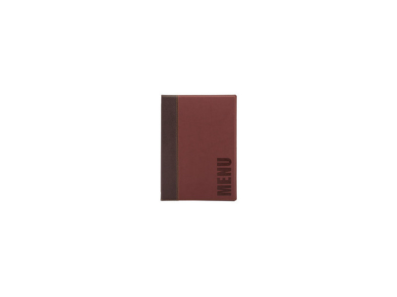 Securit Protège-menus TRENDY, A5, brun clair